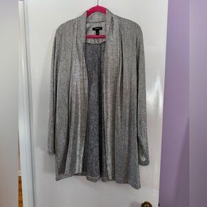 TORRID Metallic Knit Blazer (Silver Sparkle) Sz 3